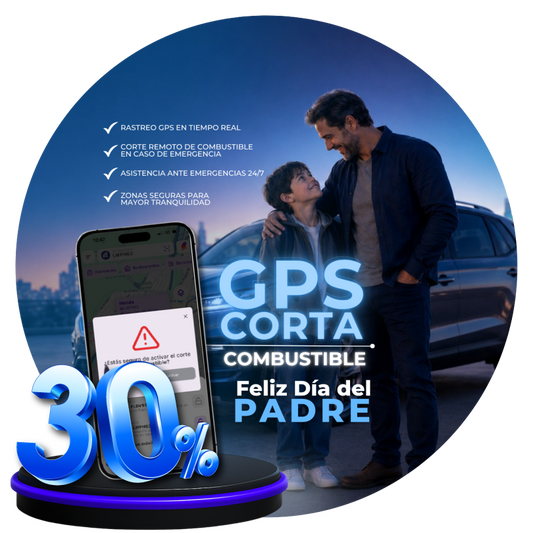 GPS WiseCity con Corte Remoto | Plan Anual 30% OFF