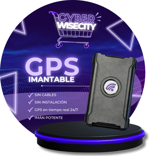 ⚡ CYBER WISECITY: GPS Portátil con Imán WiseCity | Plan Anual | 30%OFF