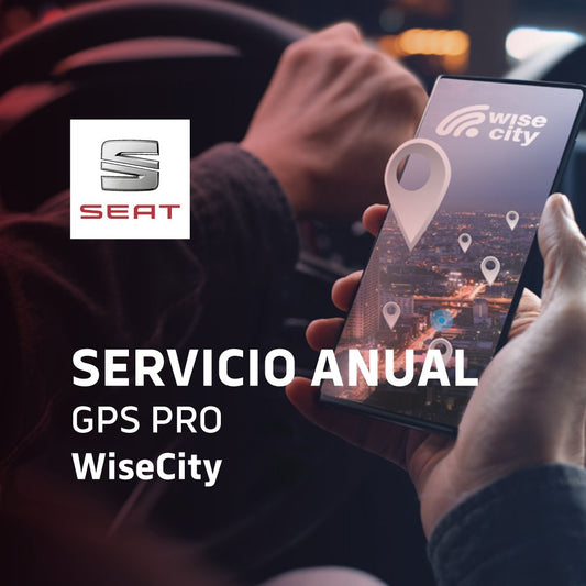 Servicio Anual GPS PRO WiseCity - SEAT Chile - Wisecity Chile