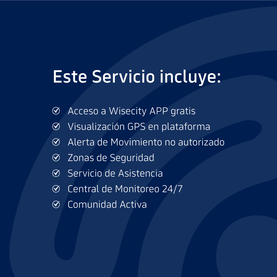 Servicio Anual GPS PRO WiseCity - Volkswagen Chile - Wisecity Chile